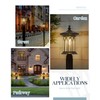 Seovix Solar Post Lights Outdoor Waterproof, Dusk to Dawn Solar