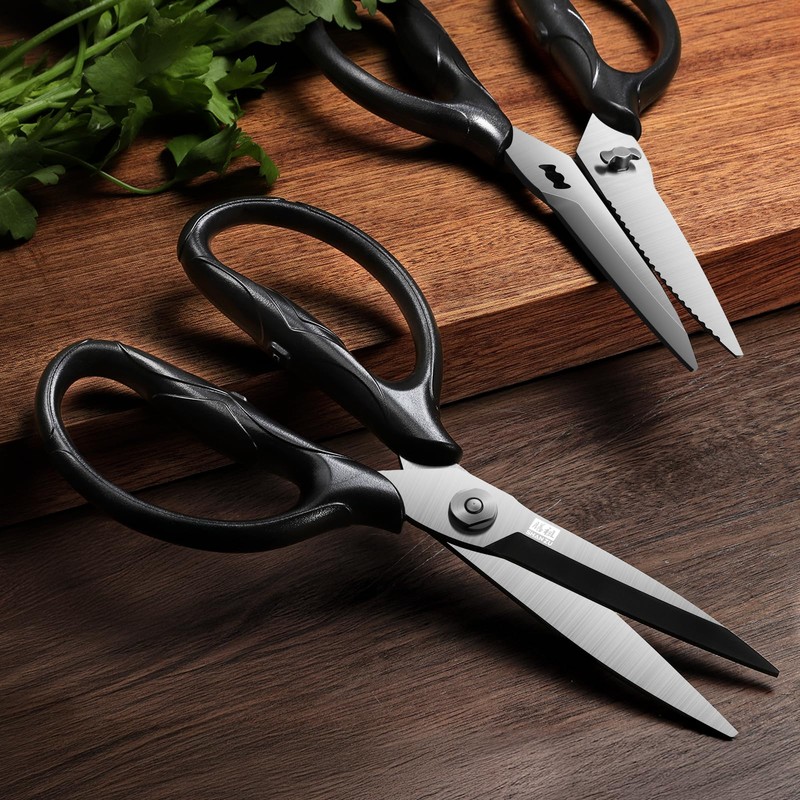 SHAN ZU 8.4" Titanium Heavy Duty Kitchen Scissors - Japanese