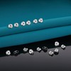 Catinee14K Earring Backs,6 Pairs 925 Sterling Silver Earring Backs for