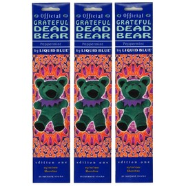Bean Bear Incense Stick Peppermint 3 pcs / Gonesh BEAN BEAR INCENSE STICK PEPPERMINT / JI502 (STAGGER LEE)