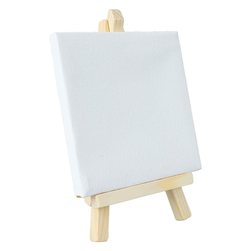 10Pcs Mini Easel Stand 5.9in High 3.1in Wide Adjustable Slope
