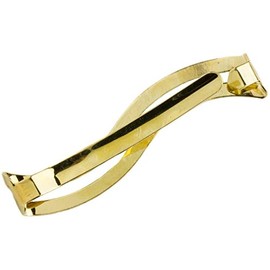 Mytoptrendz®-2 pcs Small Barrette Hair Clips Open Slides Hair PinsFrench Style Un Sprung Metal barrettes Girls Ladies Thin Sectioning Hair Grips ((Gold - S cut)