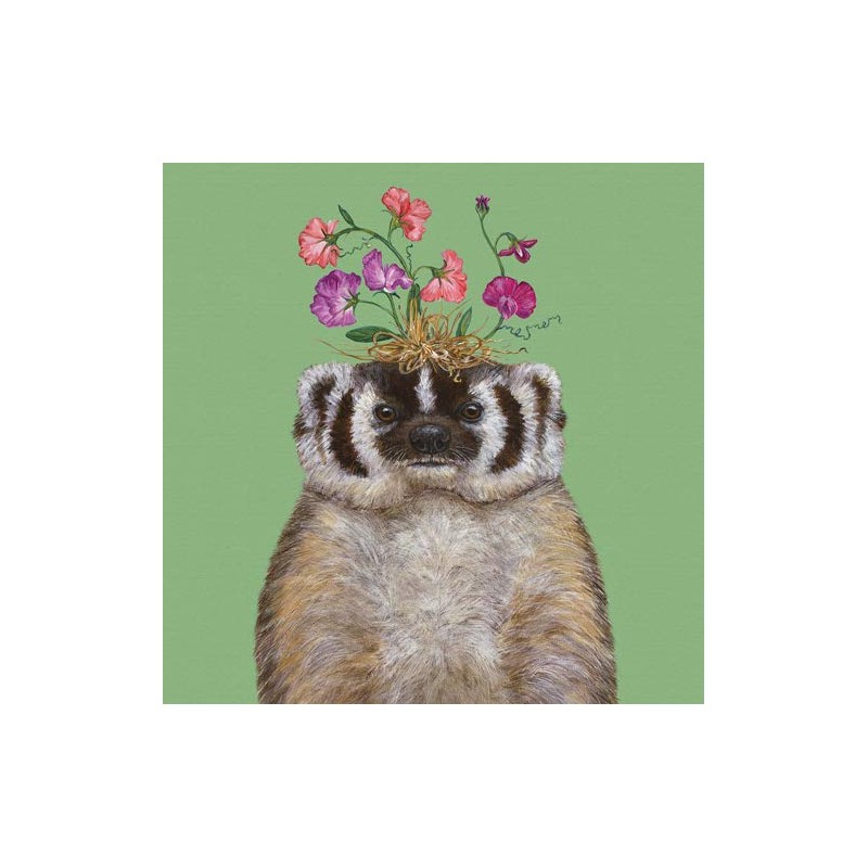 Frolicking Friends Paper Beverage Cocktail Napkins, Bundle of 3 (20ct)