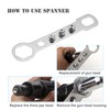 Vkinman Pop Rivet Gun Adapter Kit, Professional Rivet Gun Adapter