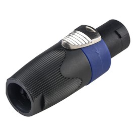 Right Angle Speaker Plug Speakon Connector, Speaker Jacks and Connectors Nl4fx Speakon Cables, Nl4fc Male Female Converter Nl2fx Plug Speakers Powercon Twist Lock