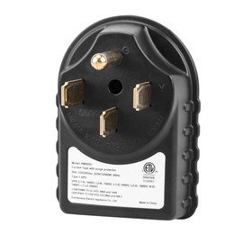 MAKERZ 0 85 50A RV Surge Protector Plug - 45,000A / 3150 Joules Maximum Spike Absorption, ETL-Certified