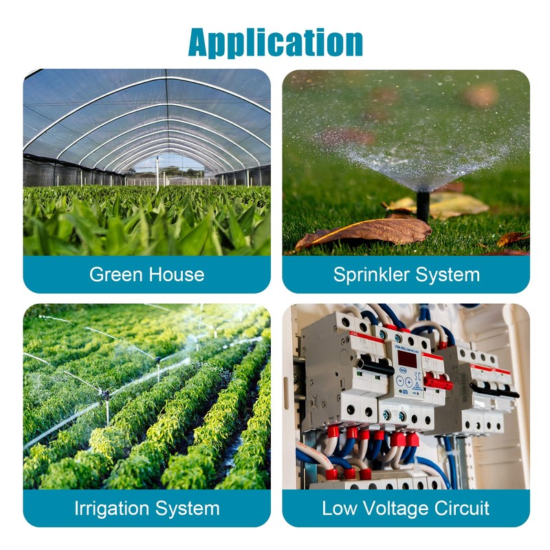 Kimbluth 18/2 Solid Sprinkler Wire 100FT 18 Gauge 2 Conductor