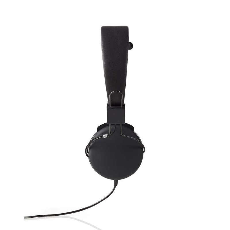 Nedis HPWD1100BK Wired Headphones | On-ear | Foldable | 1.2