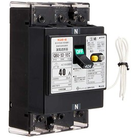 Tempal Industrial U5301EC4030V AA Neutral Wire Leakage Circuit Breaker with Phase Protection (with OC) 50AF 40A (30mA) Lead Wire