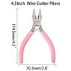 SUNNYCLUE 4.5 Inch Wire Cutter Pliers Wire Cutter Precision Beading