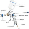 JOLINO HVLP Gravity Feed Air Spray Gun Professional Air Paint
