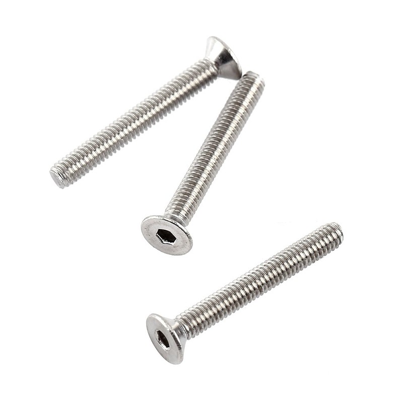 Akozon Hex Socket Screws, 300pcs Hex Socket Screws Assortment Kit