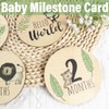 OIGWBPH Pack of 7 Milestones Baby Monthly Cards Milestone Cards