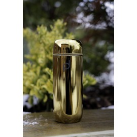 DrinkPod Flask, Stainless Steel, Gold, 200ml