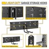 Ultrawall Garage Storage Organization, Versatile Storage Hooks Garden Tool Organizer