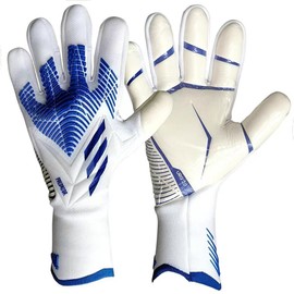 flintronic Goalkeeper Gloves Children and Teenagers, Football Goalkeeper Gloves, Training Gloves, Football Gloves, Non-Slip Material, Double Protection, Size 6