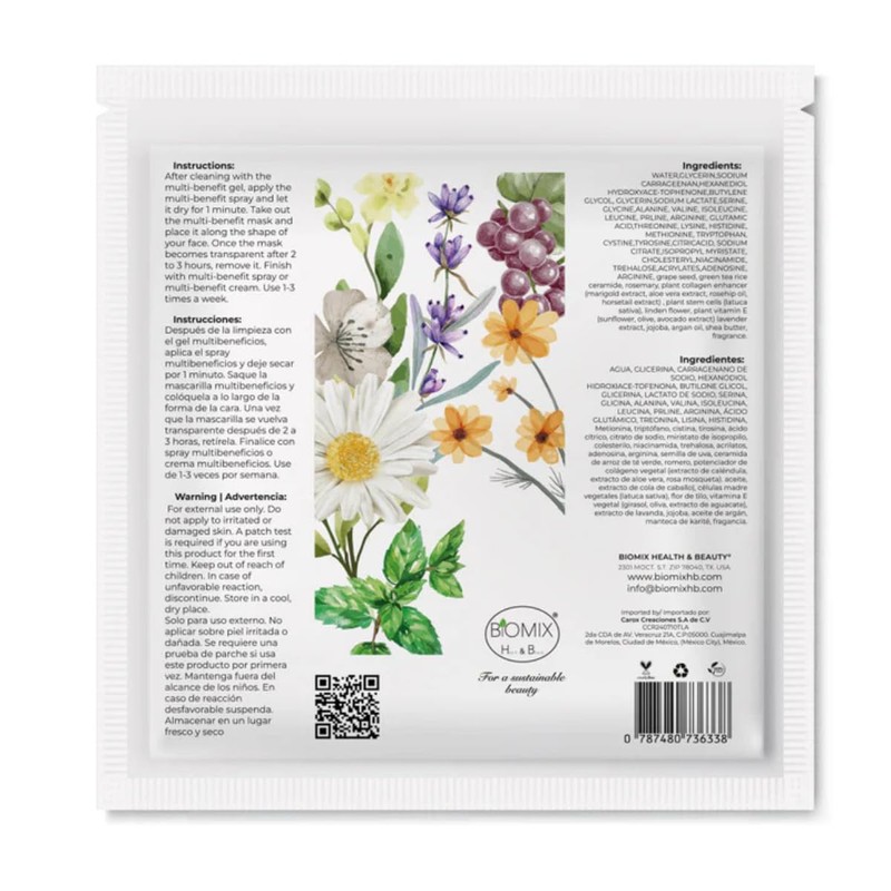 Mascarilla Facial Multi Beneficios 15 en 1 Intensiva de 3