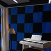 52 Pack Black blue 1" x 12" x 12" Acoustic