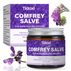 Salve Comfrey Organic,Comfrey Herbal Salve,Organic Formula,Organic Herbal Salve,Herbal Salve Comfrey 4oz - Ultra Potency