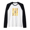 University Varsity-Gold So Money University Varsity-Gold Raglan Baseball Tee