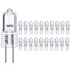 G4 Bulb, 20 Pack Halogen G4 12V 20W with G4