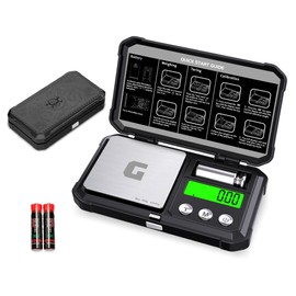 GRAM PRES Digital Pocket Gram Scale 300g x 0.01g Accuracy， Small Mini High Precision Jewelry Scale Digital Weight Grams and Oz for Gold,Diamond，Arrows, Powders and Mdicine,with 50g Cal Weights