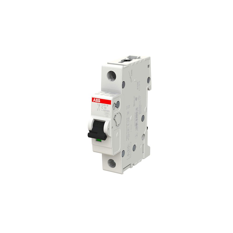 ABB S200M MCB Circuit Breaker Type C, 1-Pin 10A 253V,