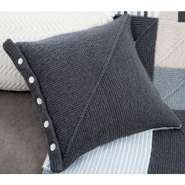 Mitered Square Knitting: 6 Posh Home Décor Projects