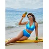 Blooming Jelly Women's High Waisted Bikini Sets Tummy Control Swimsuits