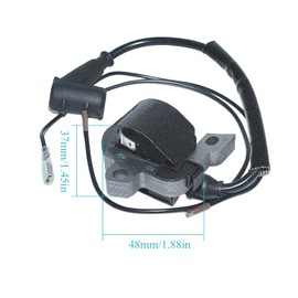 Atunee 026 MS290 Ignition Coil Module for Stihl 024 026 028 029 MS240 MS260 MS310 MS360 Chainsaw Replace 0000 400 1300 with Spark Plug