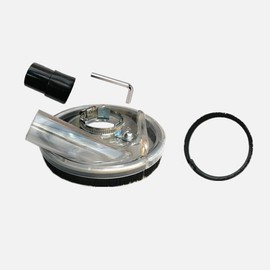 Flushbay Dust Collection Cover, Disc Grinder, 3.1 - 4.9 inches (80 - 125 mm), Dustproof, Dust Collection Cover, For Surface Polishing, Dust Collection Adapter (C)