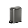 MRBIN Stainless Steel Slim Bathroom Trash Can with Lid, 6L