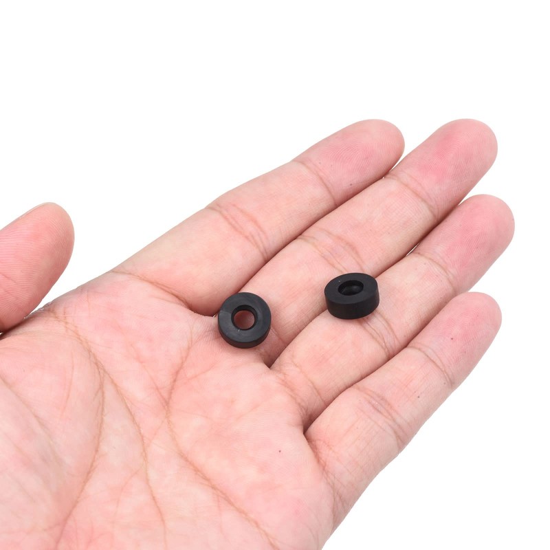 PATIKIL M6 Rubber Flat Washers 8pcs 5mm ID 12mm OD