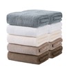 Oseamaid Face Towels, Set of 10, 5 Colors, Microfiber Towels,
