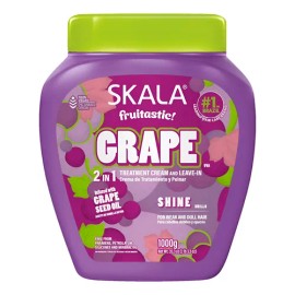 Tratamiento Mascarilla Para Rizos Skala Fruitastic Uva 1 L