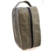 Meridian to-Go Mens Toiletries Wash Bag Khaki Heavy Waxed Canvas