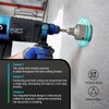 BINOTA 9PCS Concrete Hole Saw Kit, Rotary Hammer Core Bit