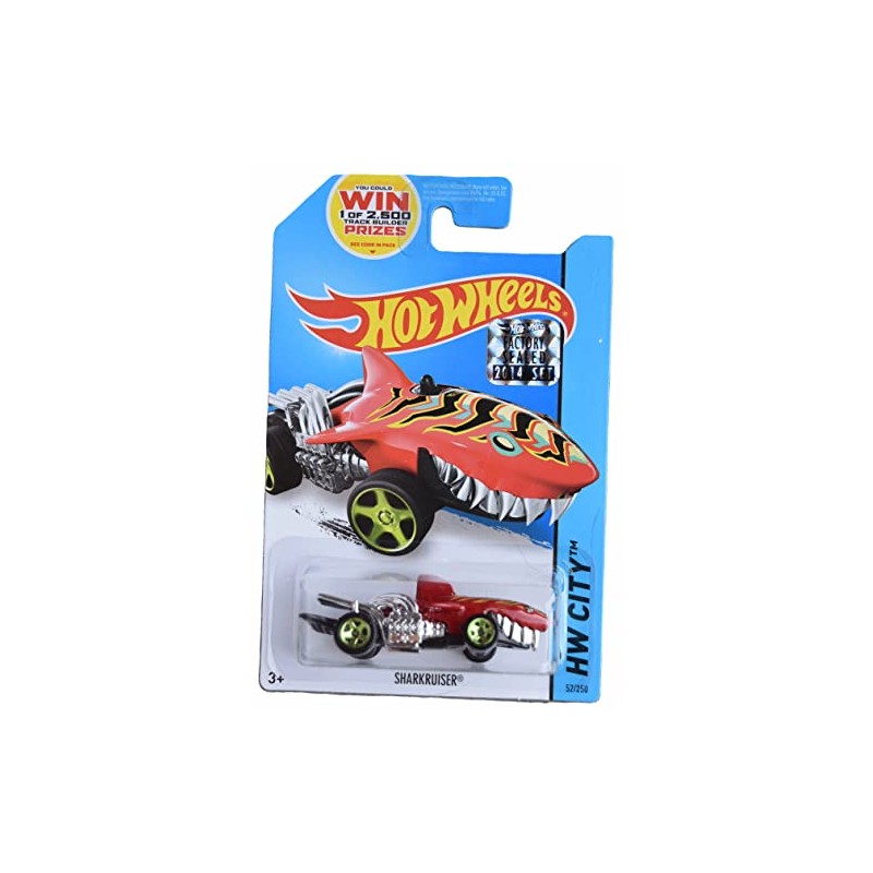 Hot Wheels Sharkruiser, City 52/250, red