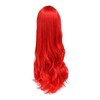 Long Curly Wig with Bangs Synthetic Hair Halloween Cosplay Costume