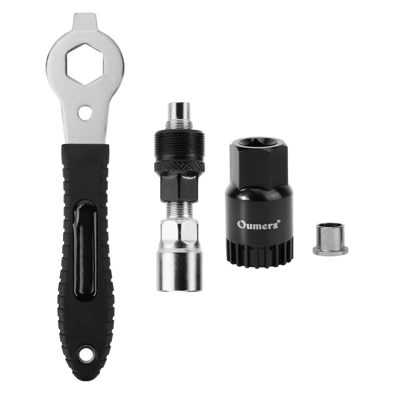 Oumers Bicycle Crank Puller Tool Set, Bicycle Crank Puller Puller