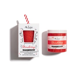 LEPO | Strawberry Smoothie Gommage 250ml Body Scrub with Strawberry Seeds