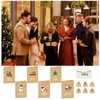 Set of 6 Christmas Cards with Envelopes, Mini Christmas Cards,