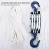 SHINICO 1Ton Four Cable Pulley Block, Heavy Duty Pulley System,