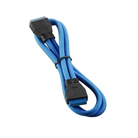 CableMod ModMesh Sleeved Internal USB 3.0 (Light Blue, 50cm)