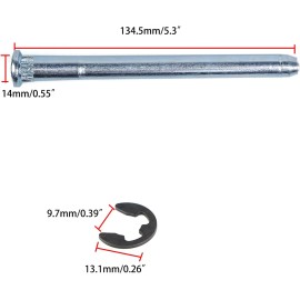 YHeshop Door Hinge Pin and Bushing Repair Kits Compatible with 1988-2002