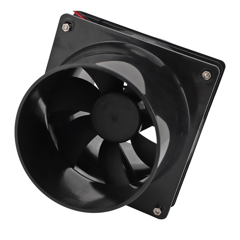 Aramox 6in Solar Powered Exhaust Fan, ABS Solar Panel Powered