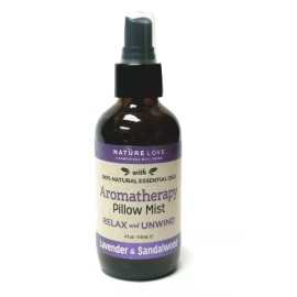 NatureLove Aromatherapy Pillow Mist Spray~RELAX & UNWIND~LAVENDE