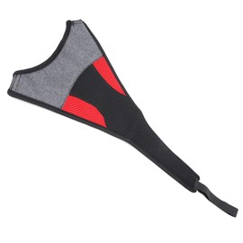 VGEBY Bike Sweat Guard, Mountain & Road Bike Cycling Trainer Sweat Cover, Black Red
