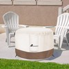 Fire Pit Cover for Solo Stove Bonfire,600D Tear-Resistant Heavy Duty