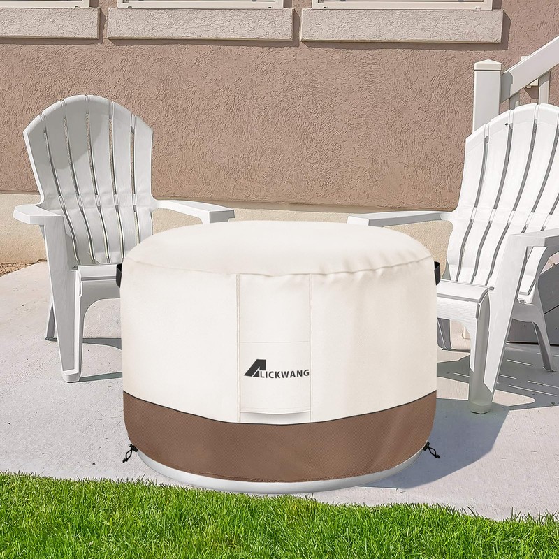 Fire Pit Cover for Solo Stove Bonfire,600D Tear-Resistant Heavy Duty
